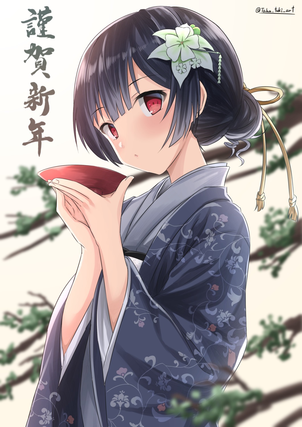kimono, morino_rinze, sake, takatsuki_p, the_idolm@ster, the_idolm@ster_shiny_colors