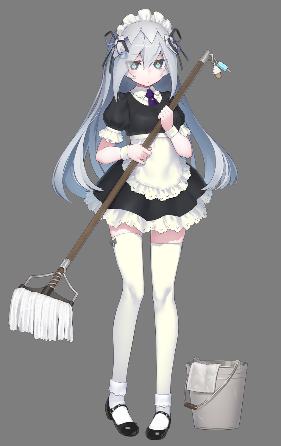 maid, tagme, taimanin, taimanin_rpg, thighhighs, transparent_png