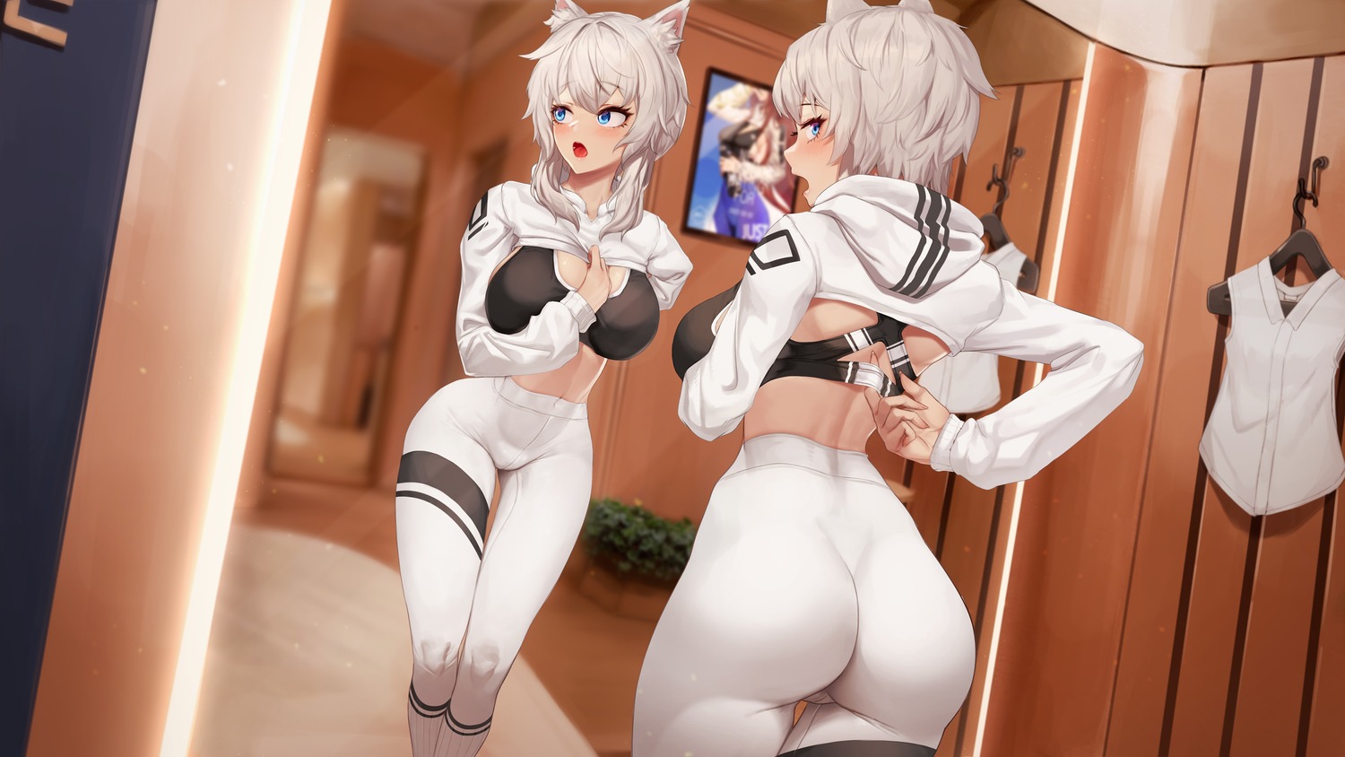 animal_ears, ass, charlene, daydream_(zhdkffk21)