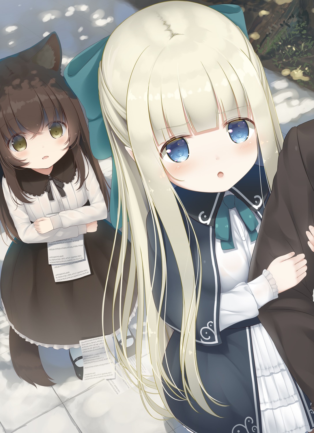 animal_ears, nekomimi, pointy_ears, psyche3313, tail