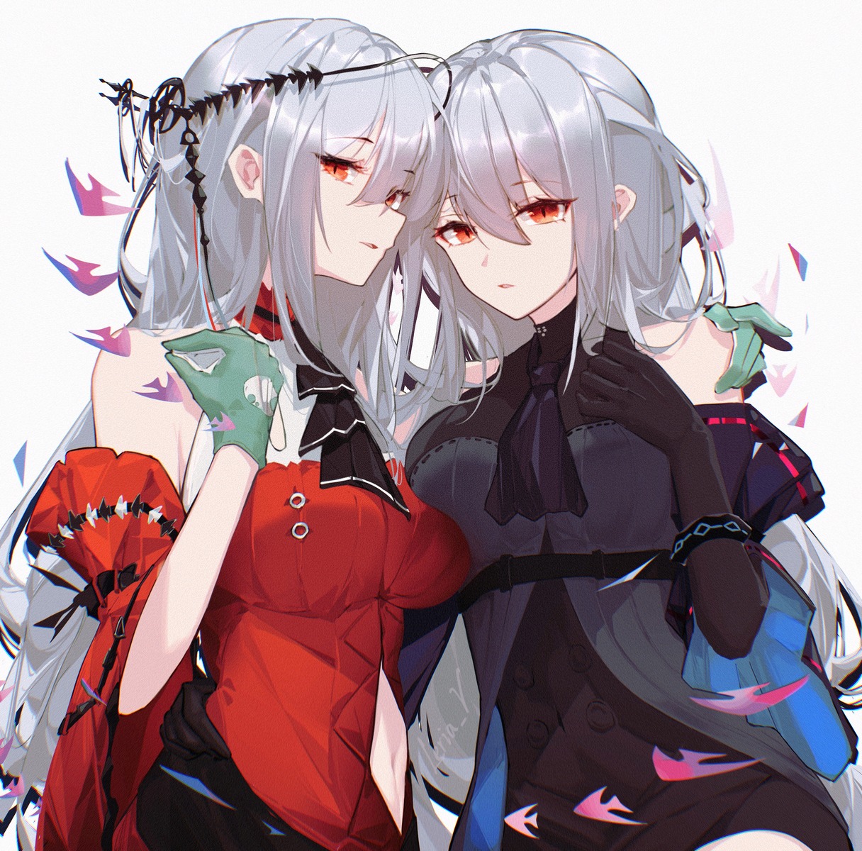 arknights, dress, leria_v, skadi_(arknights)