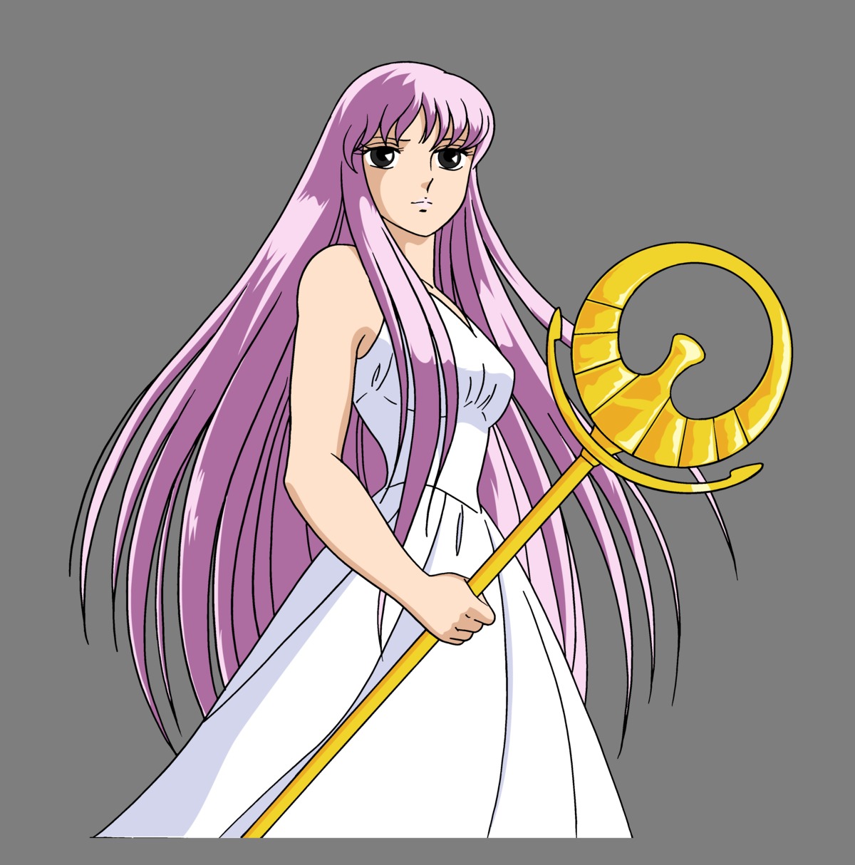 dress, kido_saori, saint_seiya, tagme, transparent_png, weapon