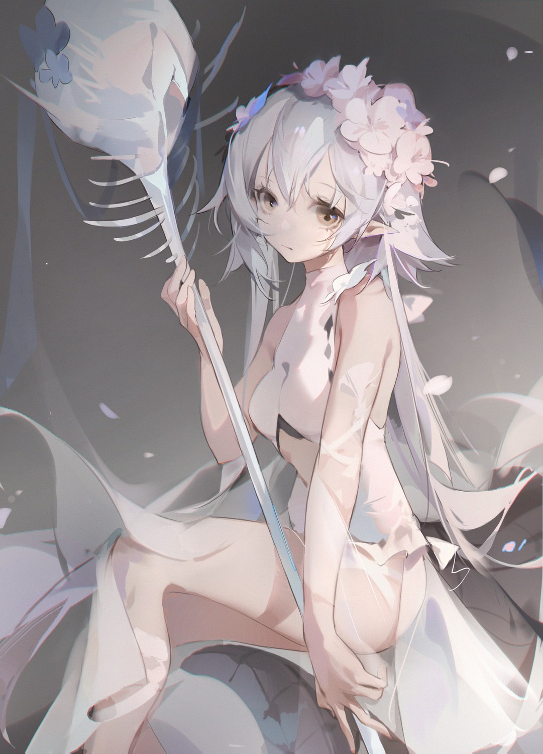 arknights, see_through, tomimi_(arknights), tracyton