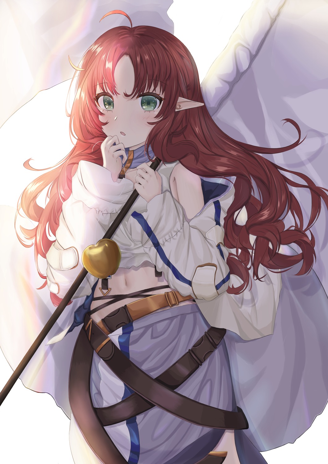 arknights, myrtle_(arknights), pointy_ears, tallon