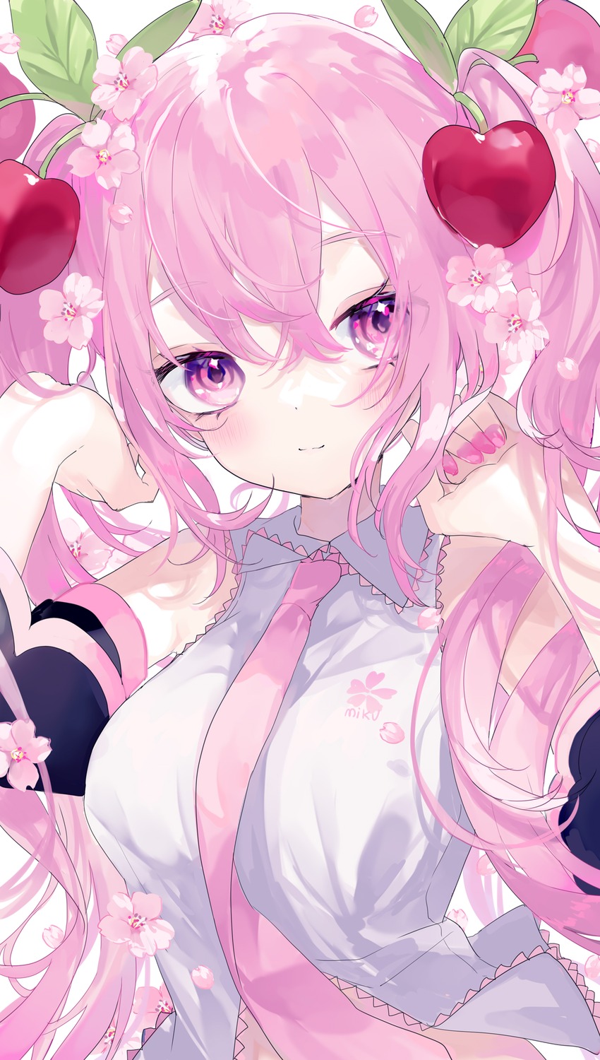 hatsune_miku, remimim, sakura_miku, vocaloid