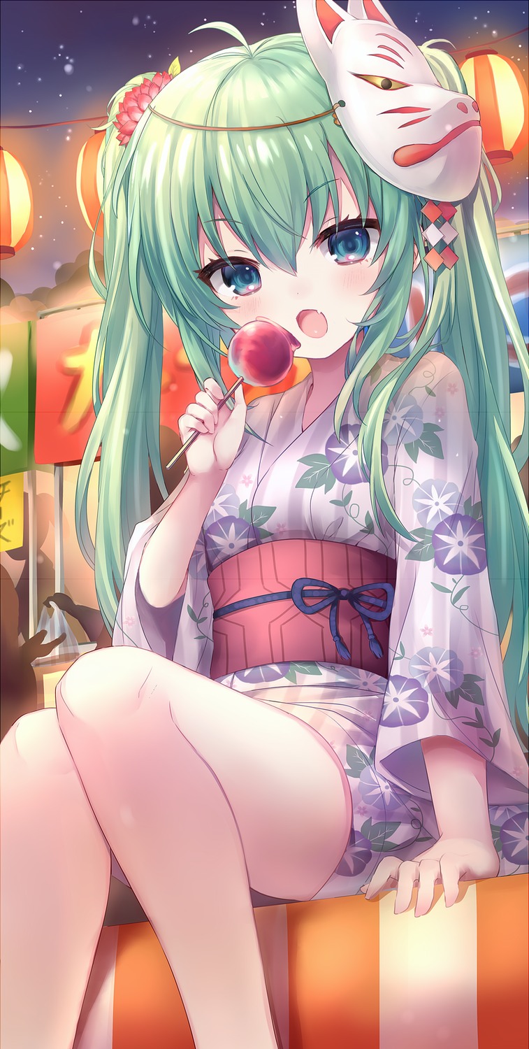 artist_revision, hatsune_miku, shiodome_oji, vocaloid, yukata