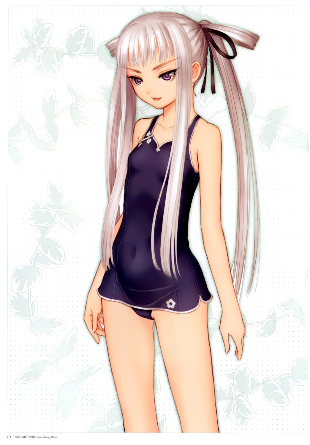 houmei, shining_tears, shining_wind, shining_world, swimsuits, tony_taka
