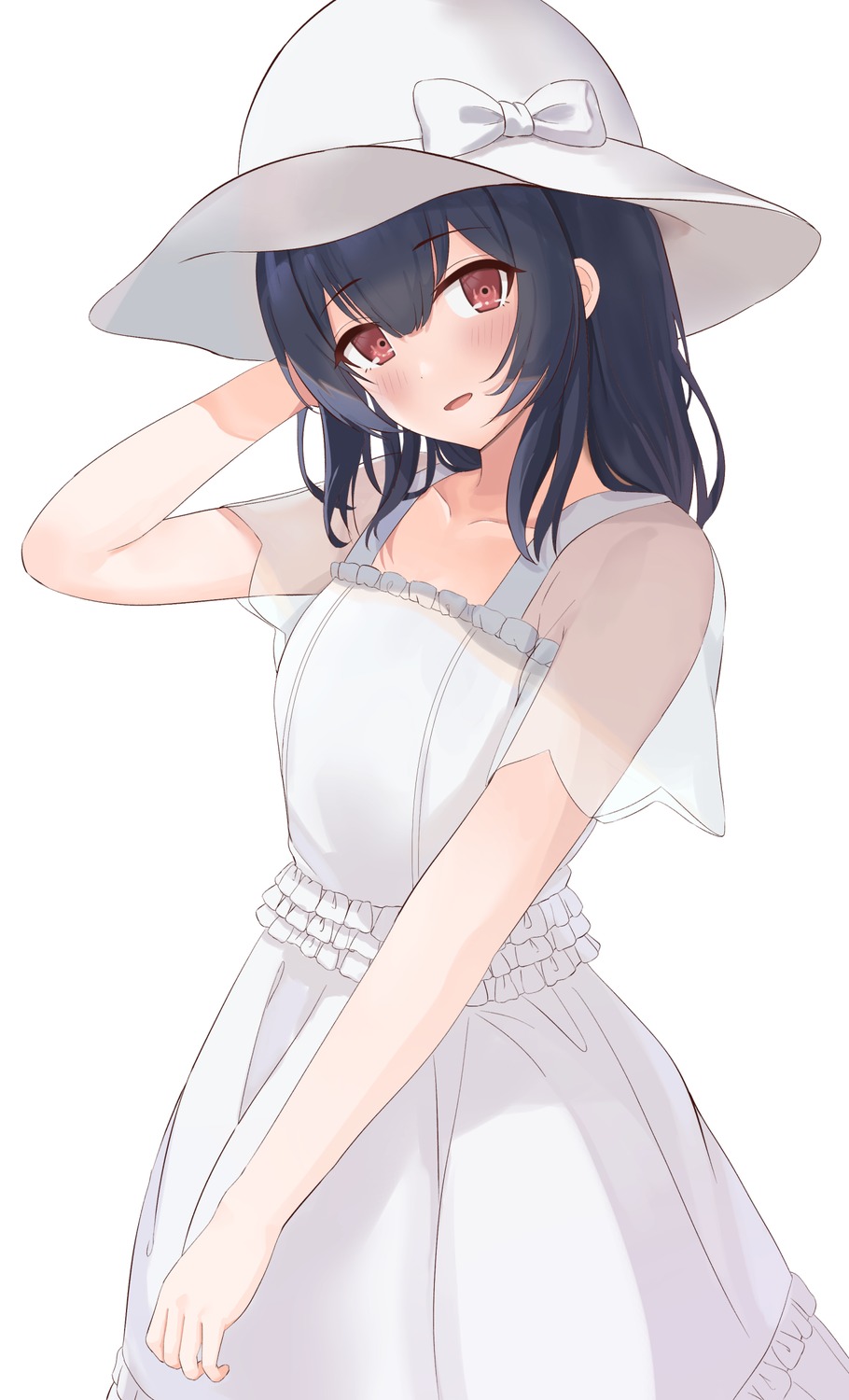 dress, mm_(pomeme4), morino_rinze, summer_dress, the_idolm@ster, the_idolm@ster_shiny_colors