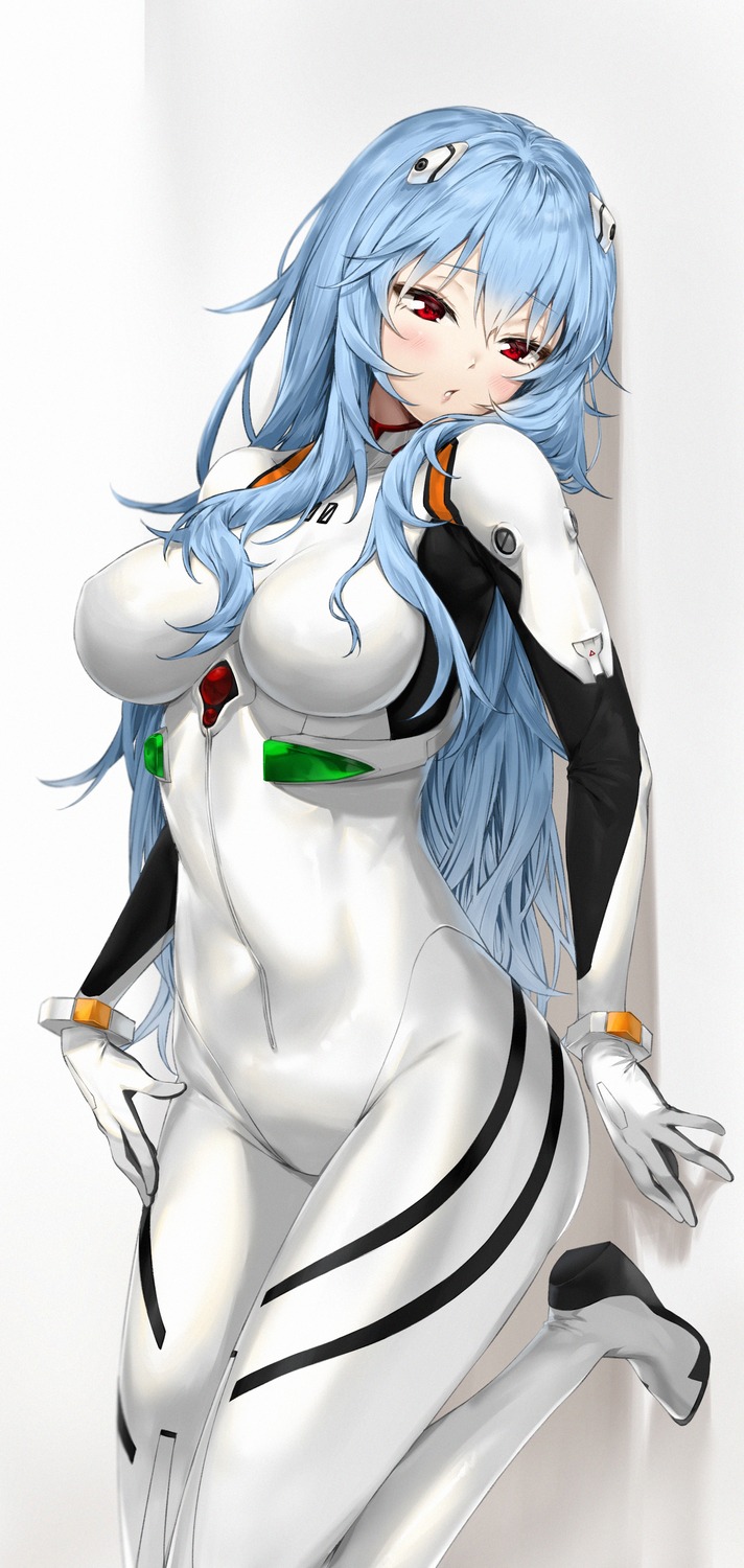 ayanami_rei, bodysuit, neon_genesis_evangelion, pixel_(yuxian)