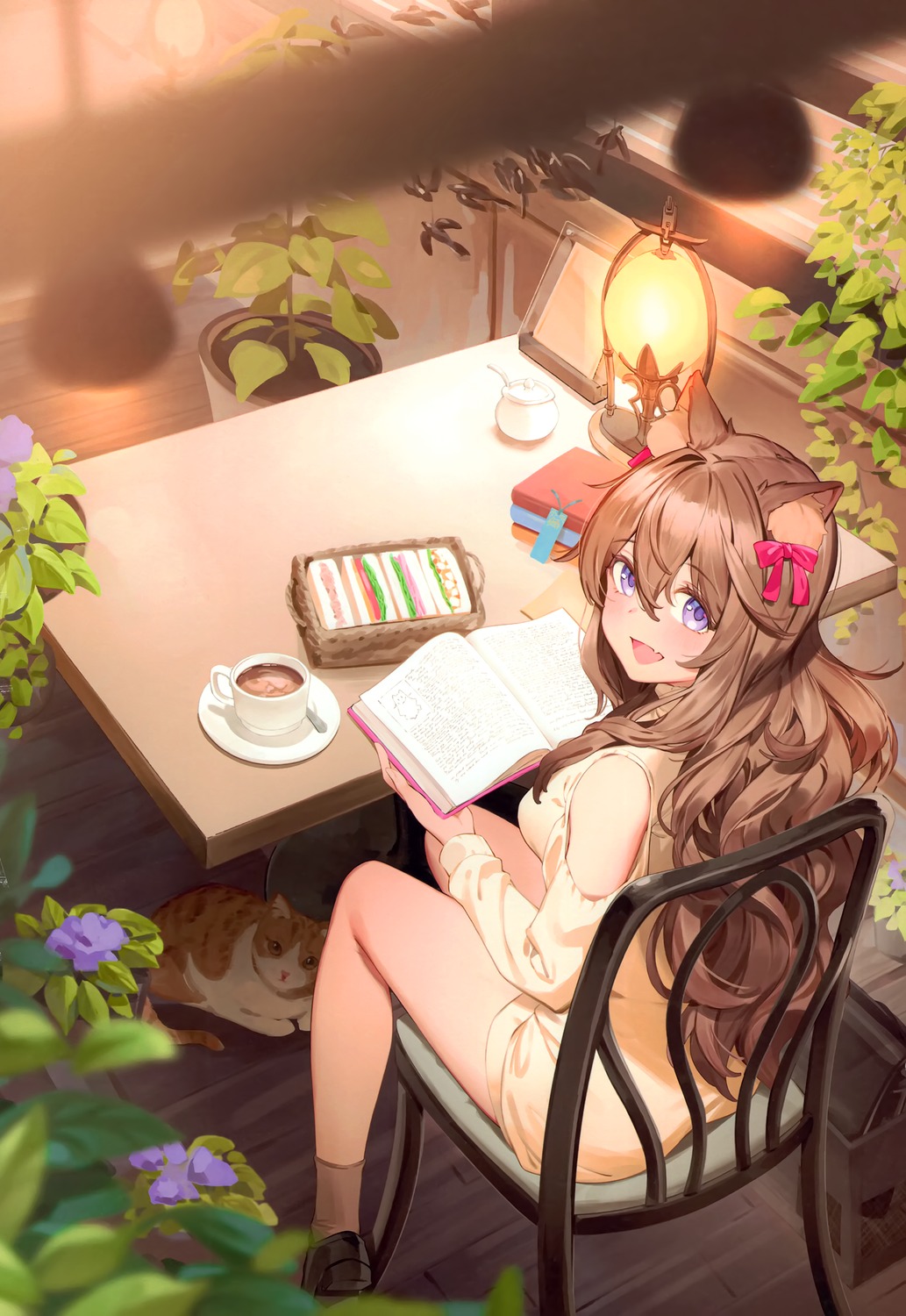 animal_ears, neko, nekomimi, nyum, nyum_production