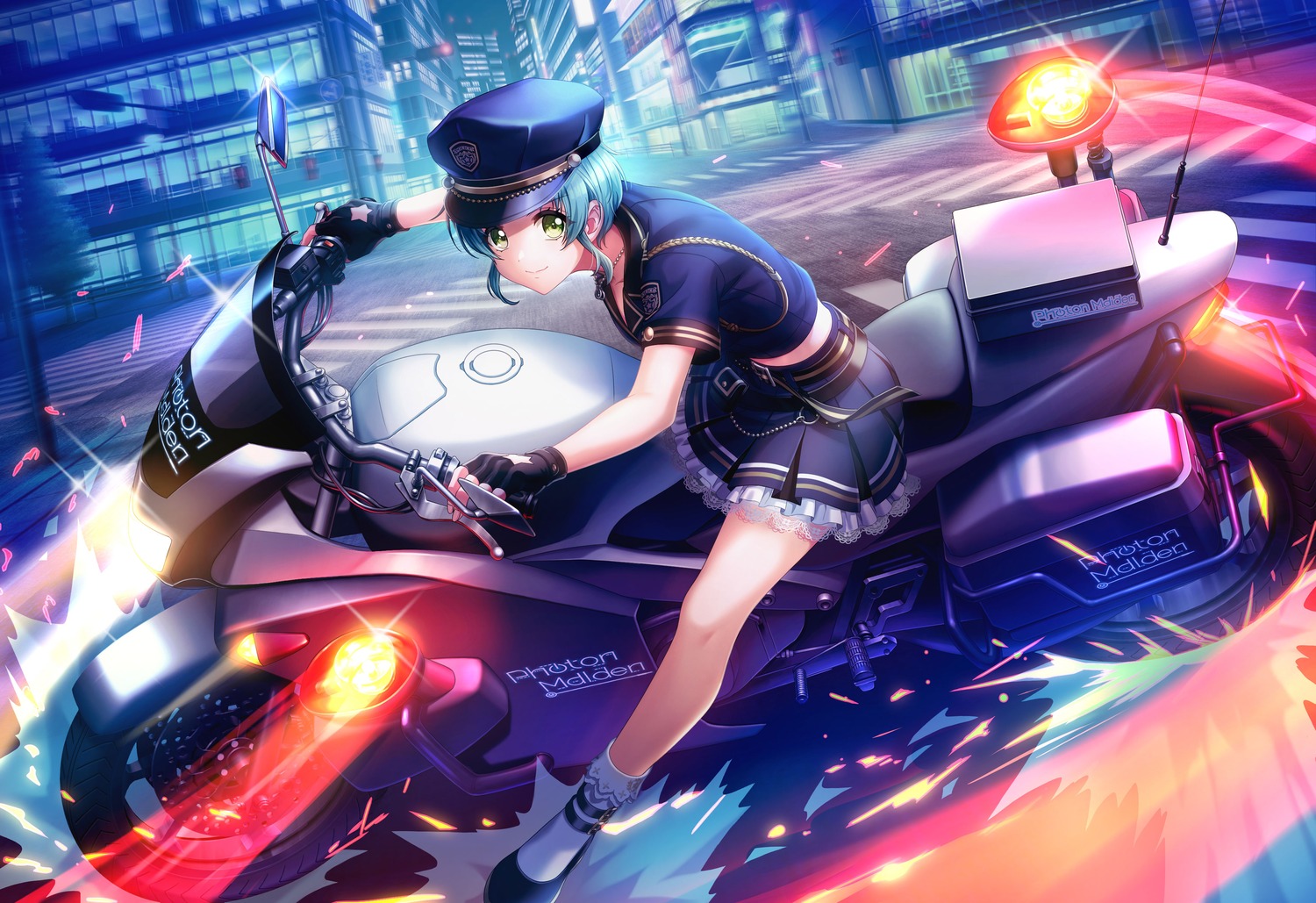 d4dj, hanamaki_towa, police_uniform, tagme