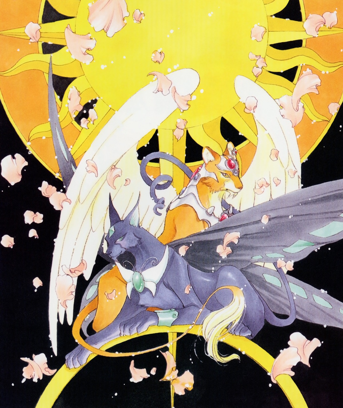 card_captor_sakura, clamp, kerberos, spinel_sun