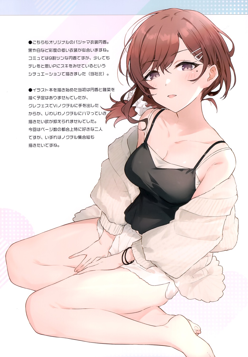 cleavage, hayashi_kewi, higuchi_madoka, the_idolm@ster, the_idolm@ster_shiny_colors