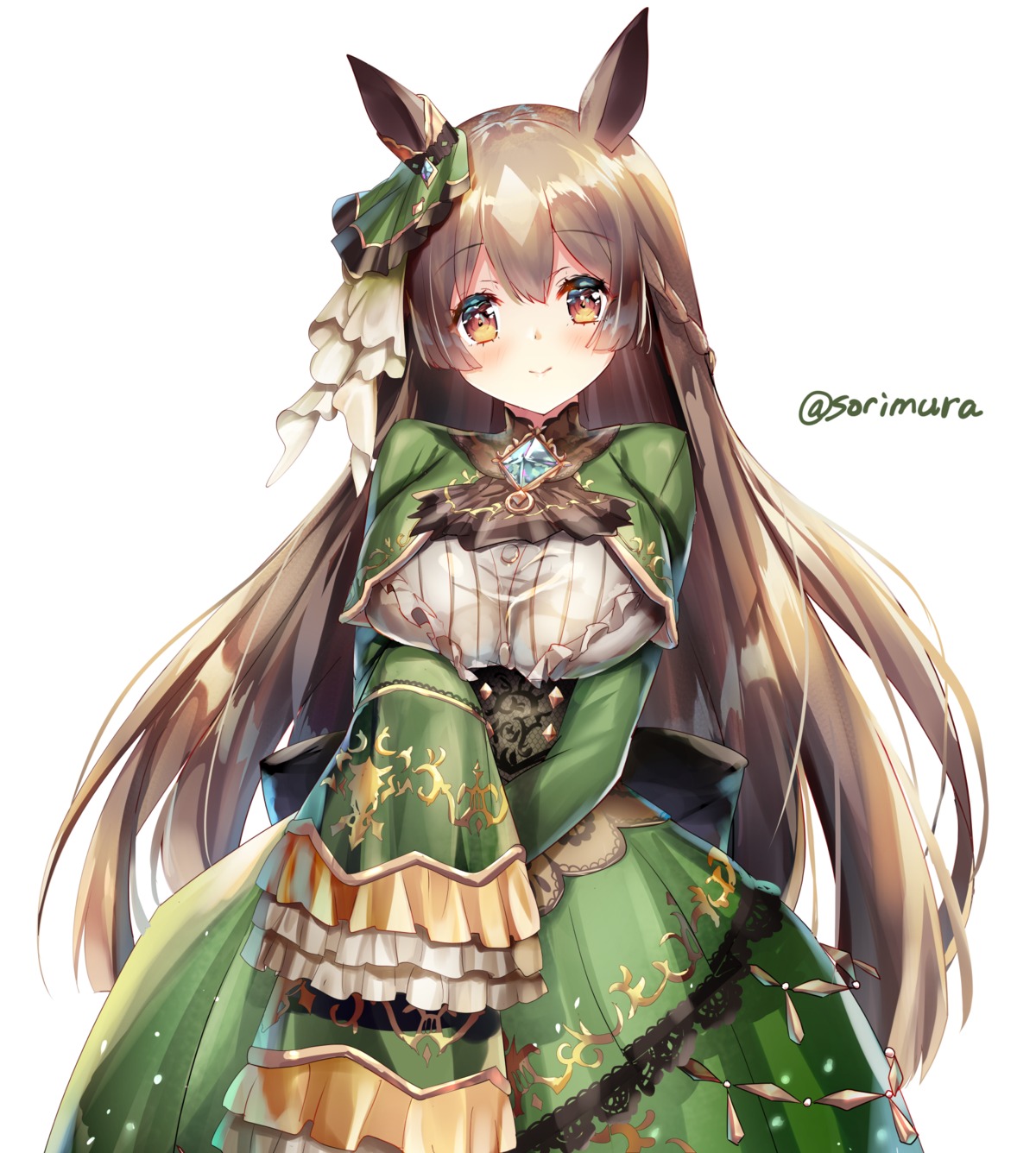 animal_ears, satono_diamond_(umamusume), sorimura_youji, uma_musume_pretty_derby, uniform