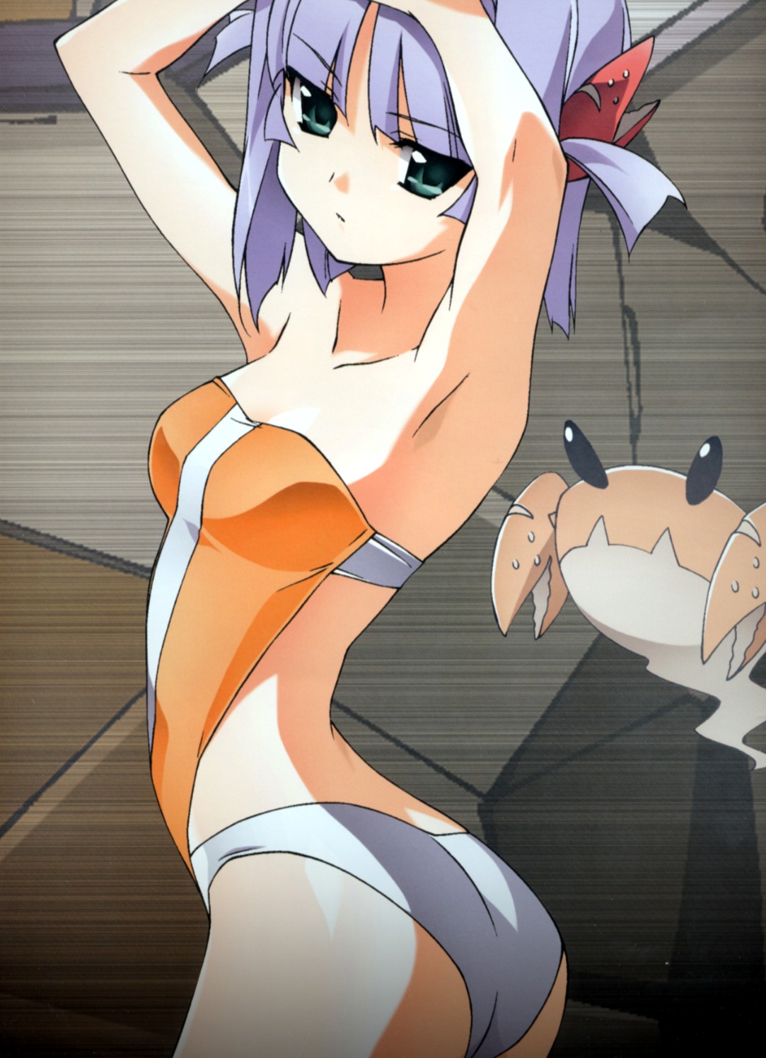 jinki, jinki_extend, kousaka_rui, swimsuits, tsunashima_shirou