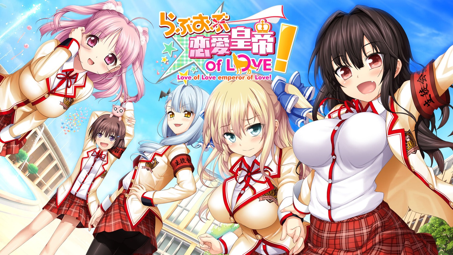 harukaze-soft, hikari_gi_inaho, ichinose_lukina, kusunoki_chitose, love_of_ren'ai_koutei_of_love!, ootori_erika, oozora_itsuki, pantyhose