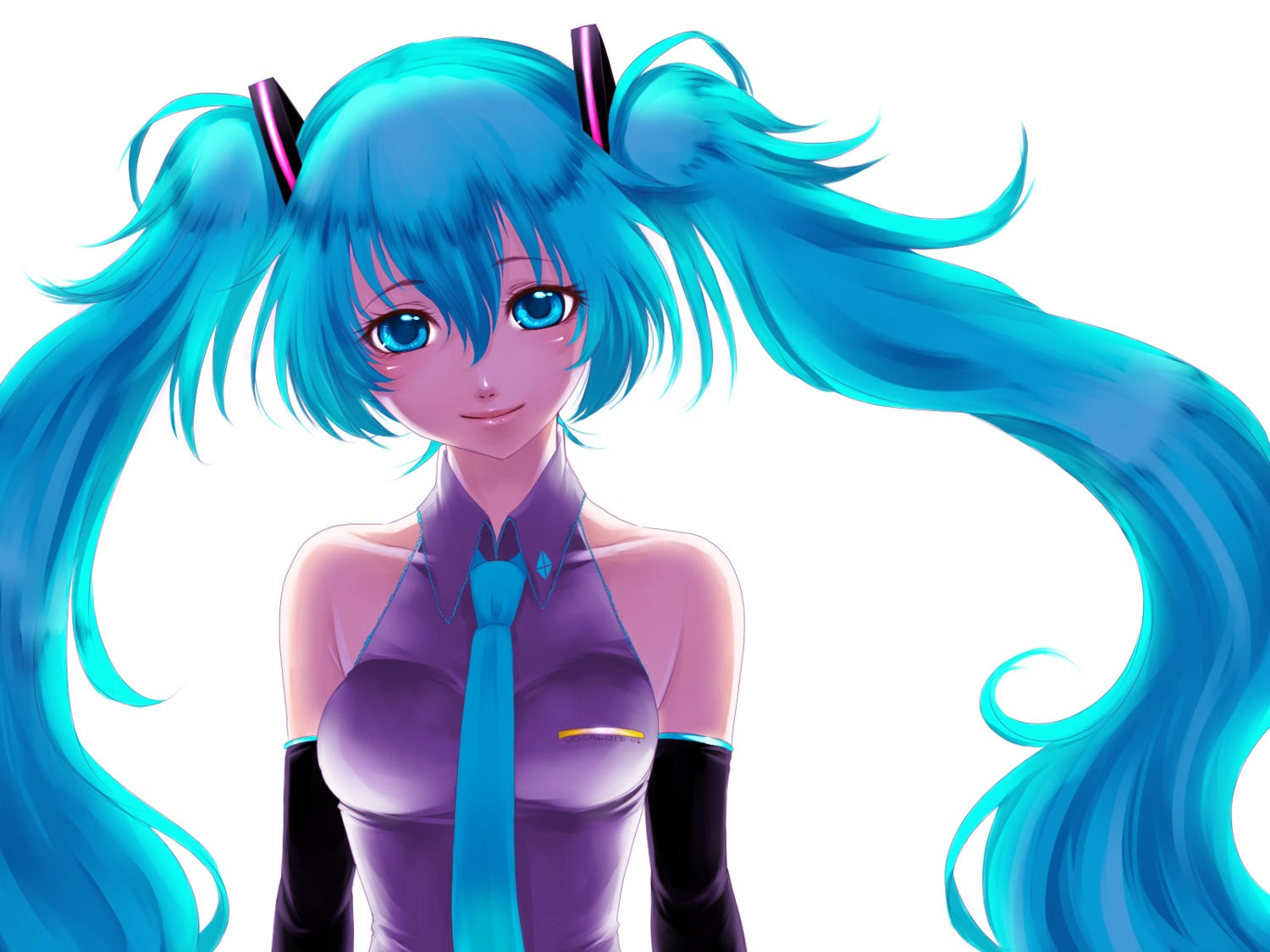 hatsune_miku, nez-doll, vocaloid, wallpaper