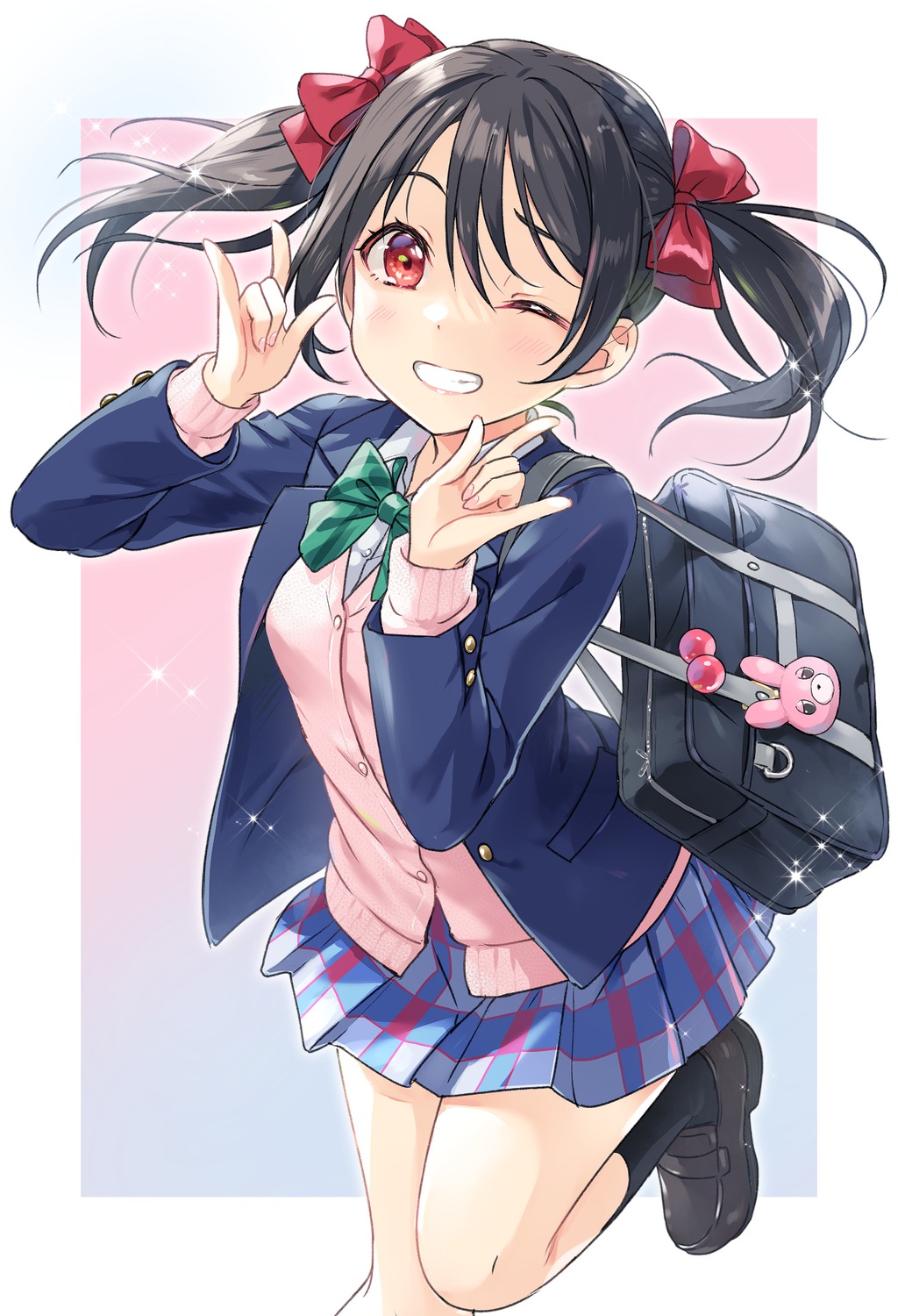 love_live!, love_live!_(series), sakou_mochi, seifuku, sweater, yazawa_nico