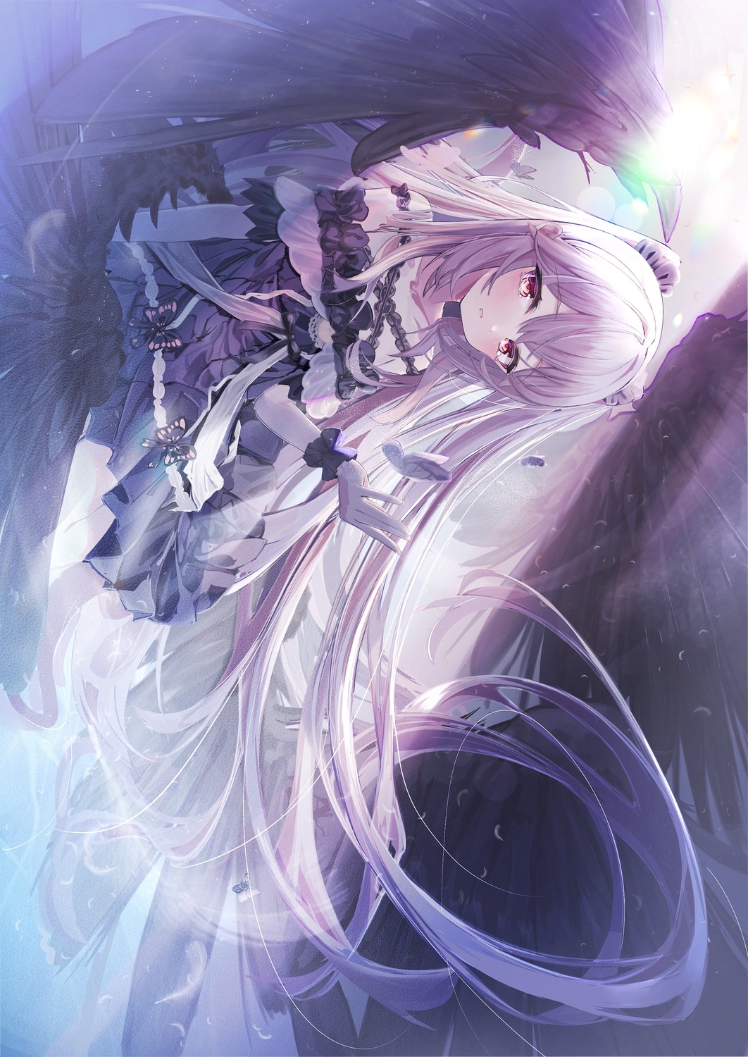 dress, tito_(osakanakana0_0), wings
