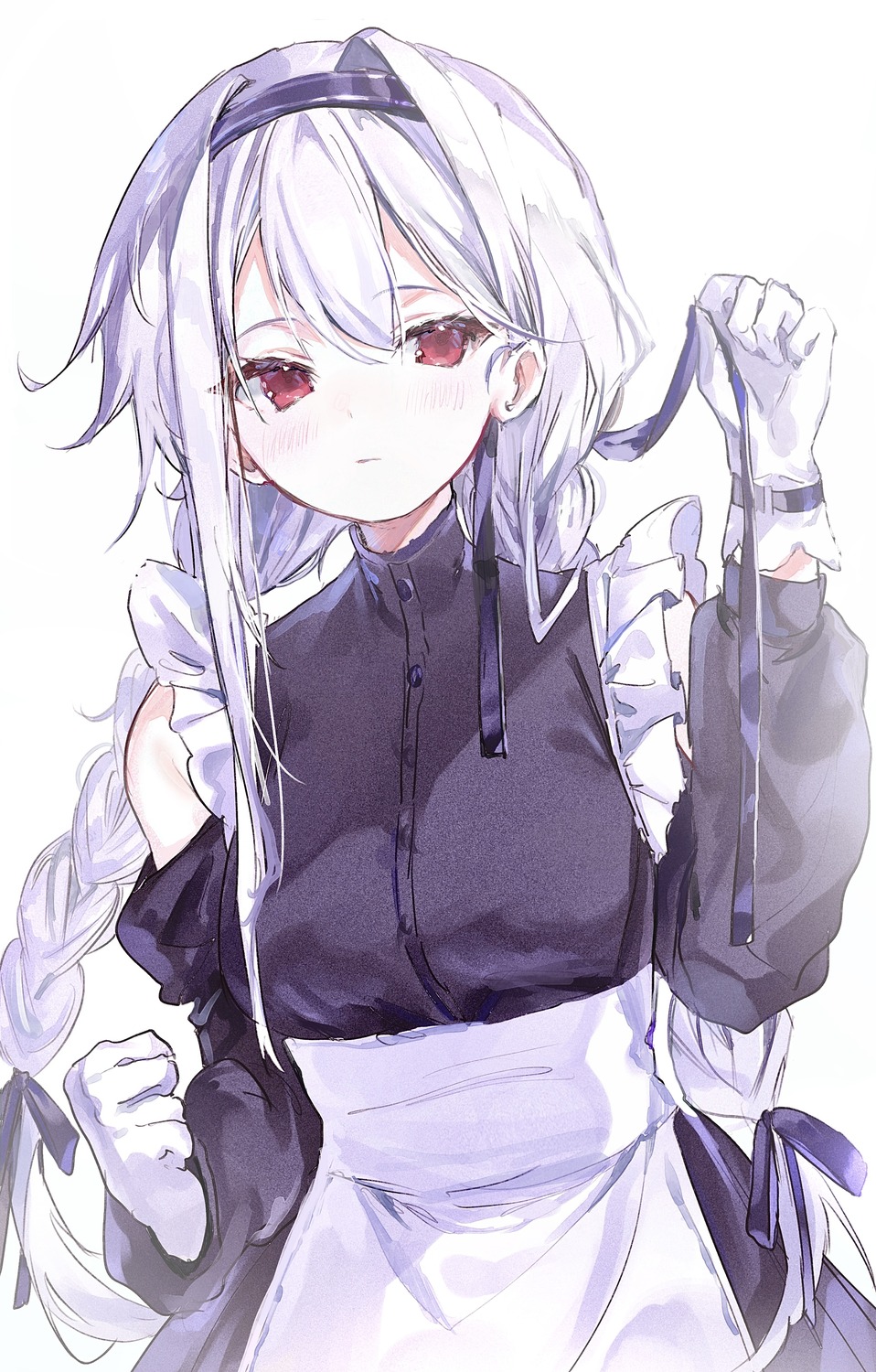 irohatomo, maid