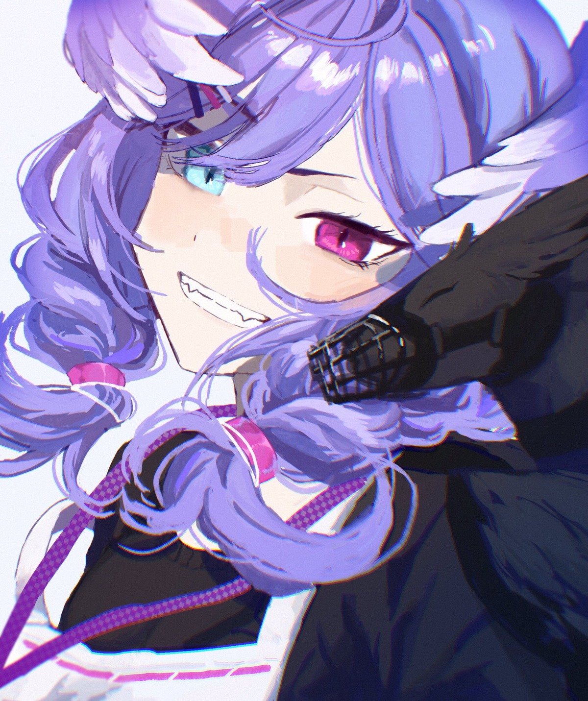 ember_(selen_tatsuki), heterochromia, nijisanji, nijisanji_en, nnnagikiho, selen_tatsuki, wings