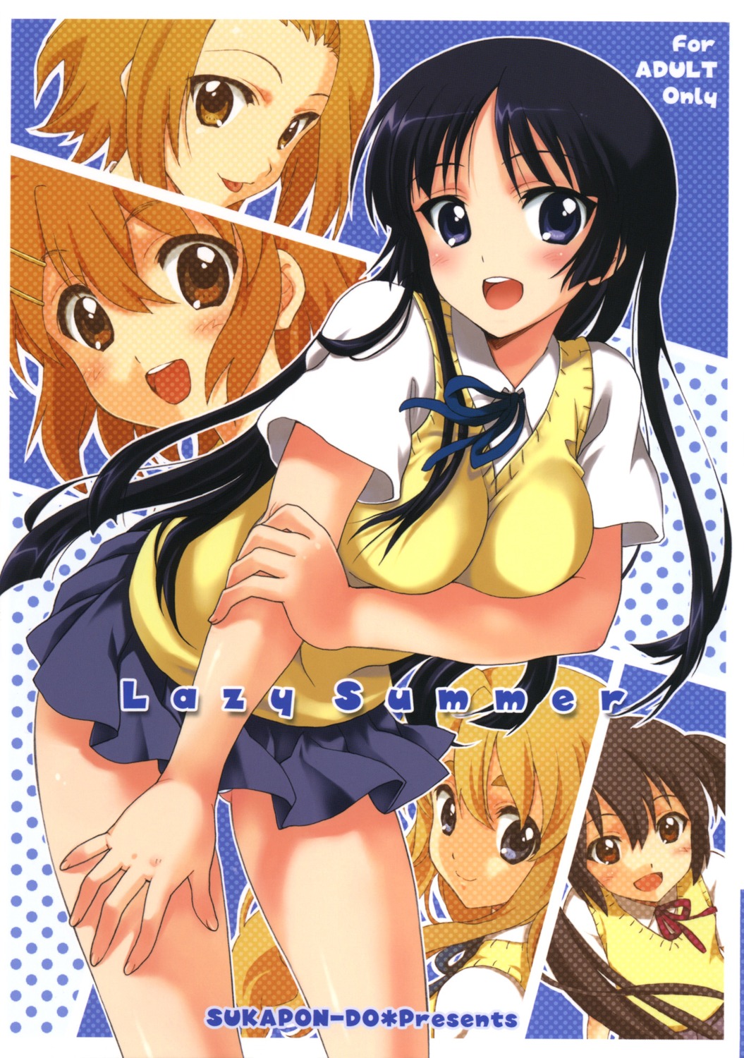 akiyama_mio, breast_hold, hirasawa_yui, k-on!, kagawa_tomonobu, kotobuki_tsumugi, nakano_azusa, seifuku