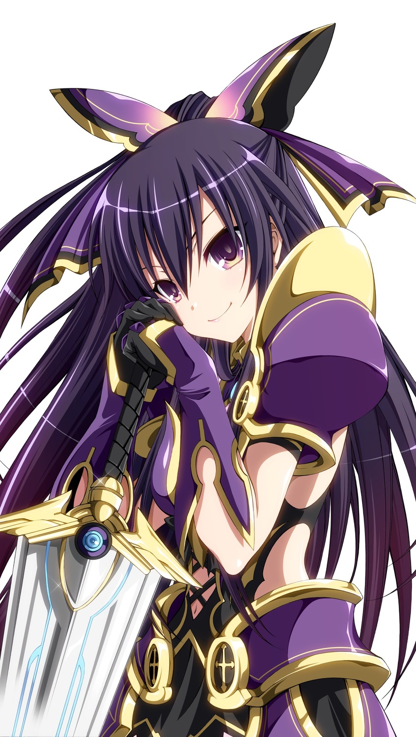 armor, date_a_live, inui_sekihiko, sword, yatogami_tooka