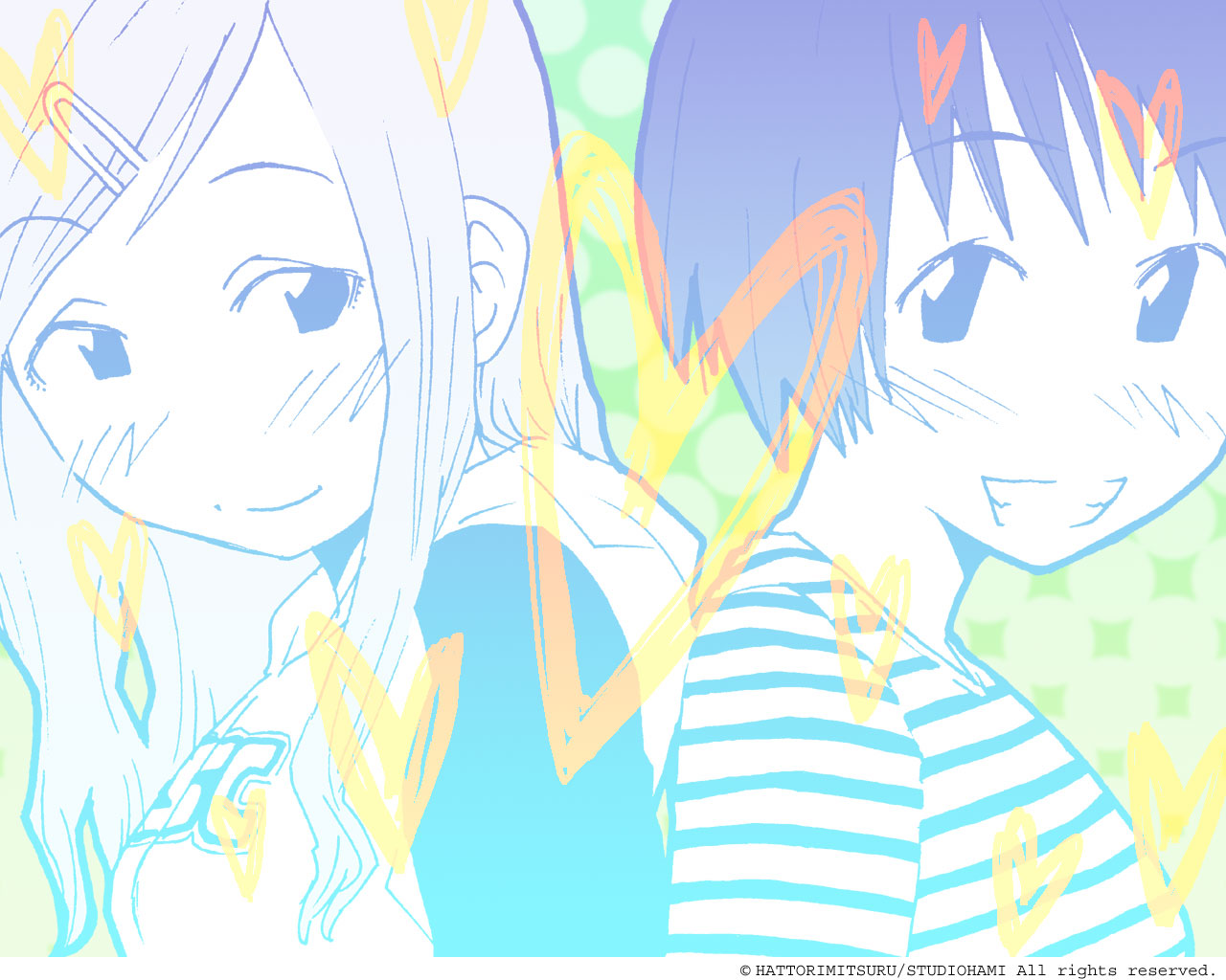 concerto, fukagawa_ino, hattori_mitsuru, monochrome, oosawa_hitomi, wallpaper