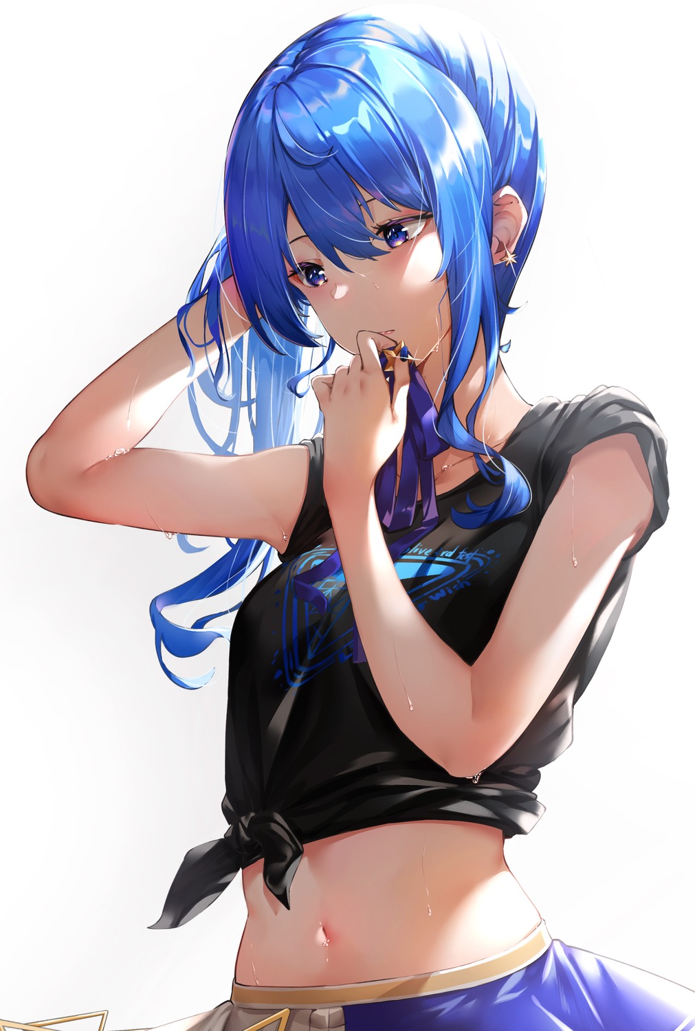hololive, hoshimachi_suisei, kinoko_(shikimylove)