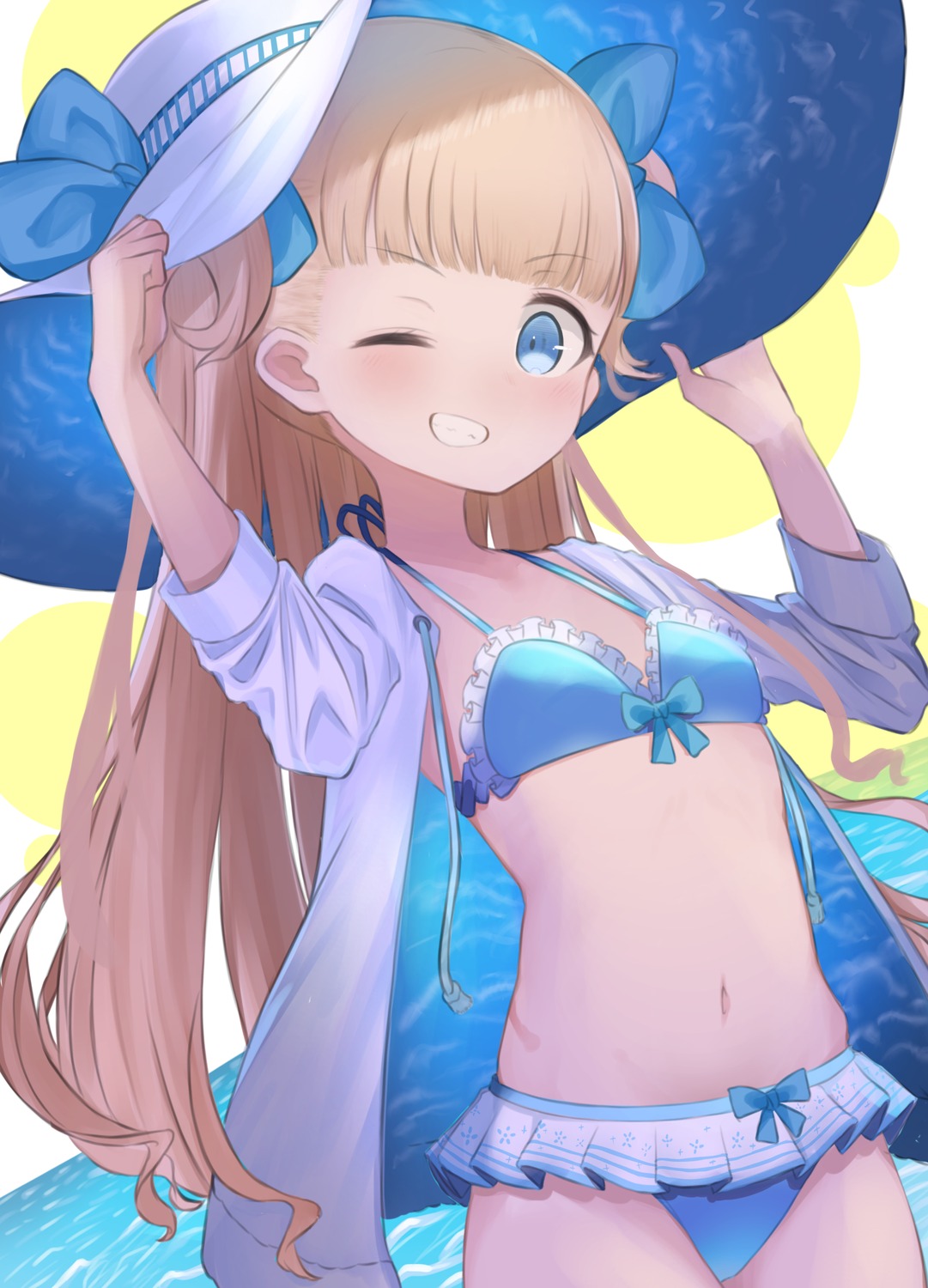 bikini, emilico, open_shirt, razu, shadows_house, swimsuits