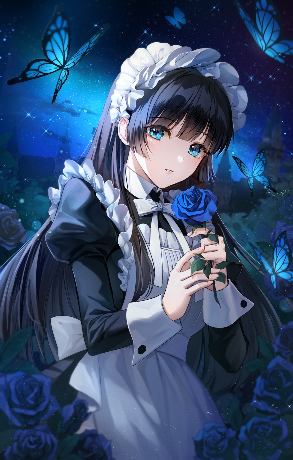 dress, maid, plus1024