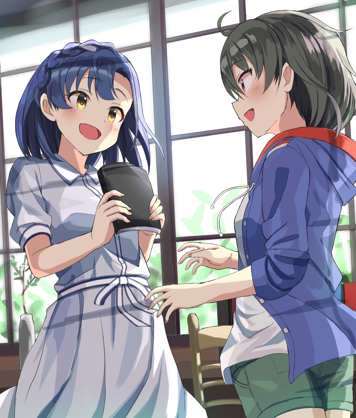 dress, haruki_(haruki678), nagayoshi_subaru, nanao_yuriko, the_idolm@ster, the_idolm@ster_million_live!