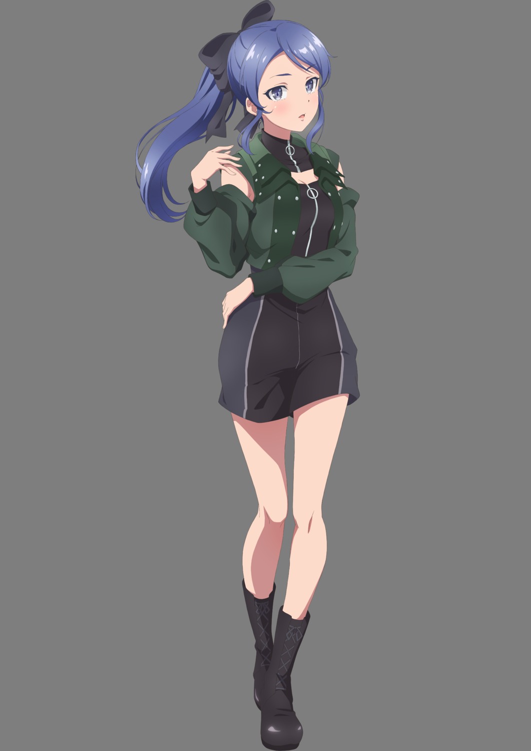 hiumi_nanoka, shine_post, transparent_png