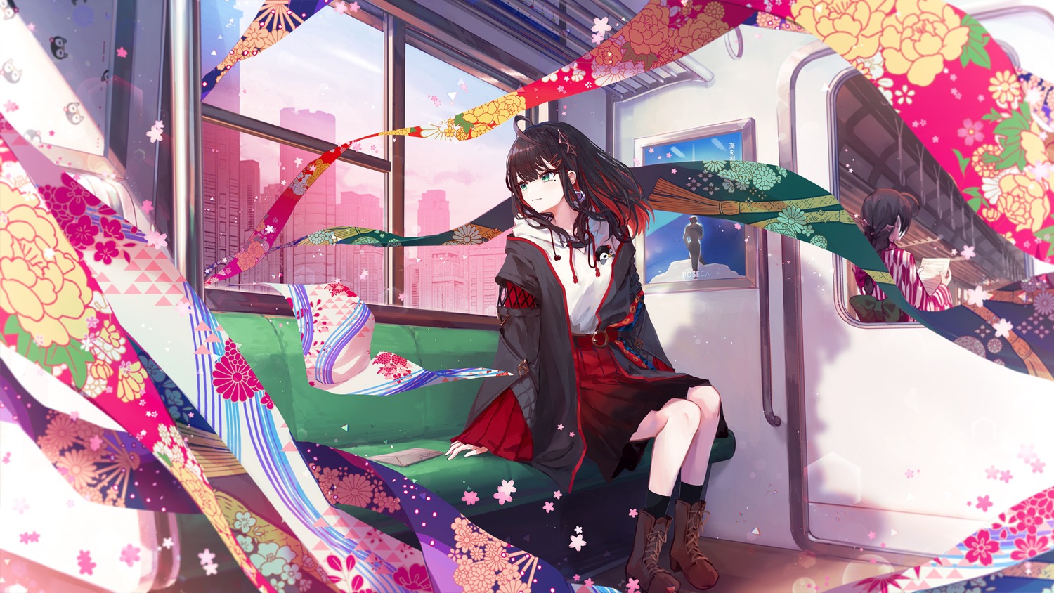 kimono, makihitsuji