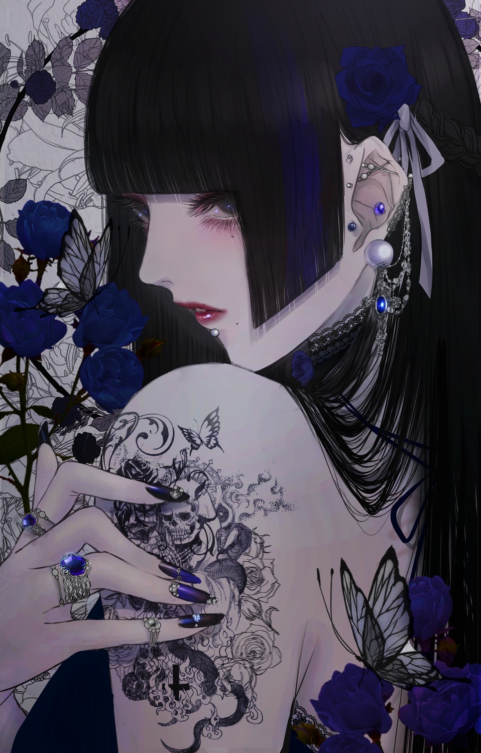 satsuki_kei, tattoo