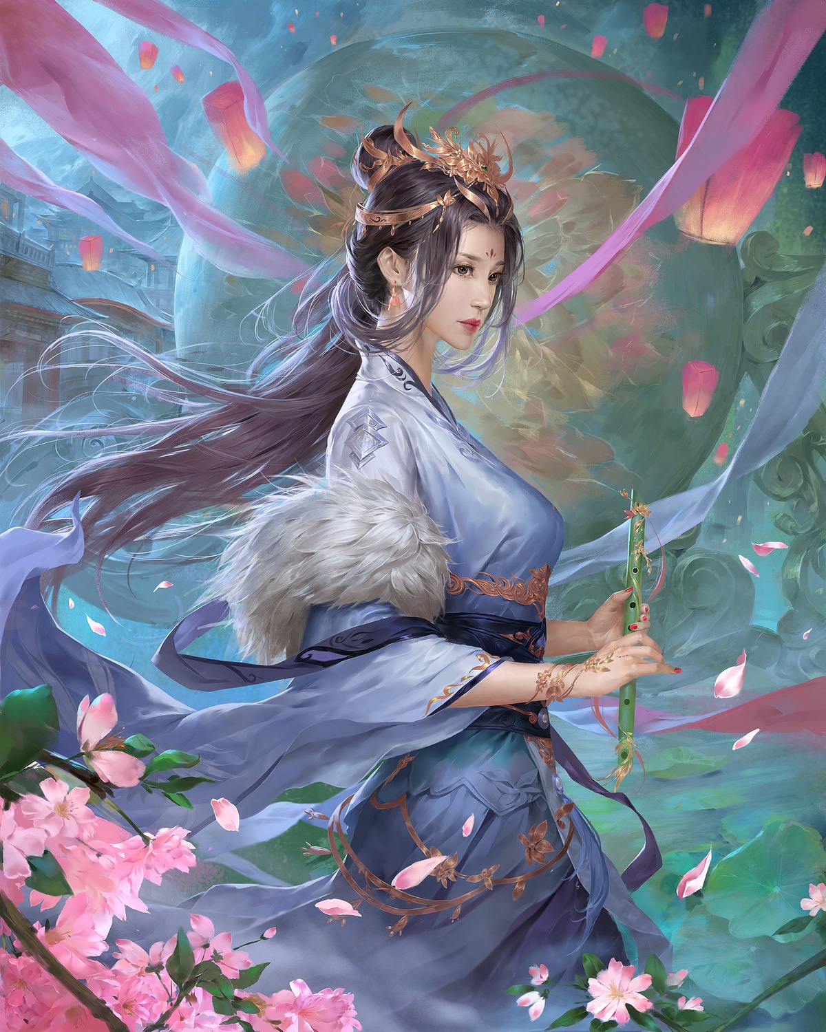 asian_clothes, jiu_ji, zhen_ji