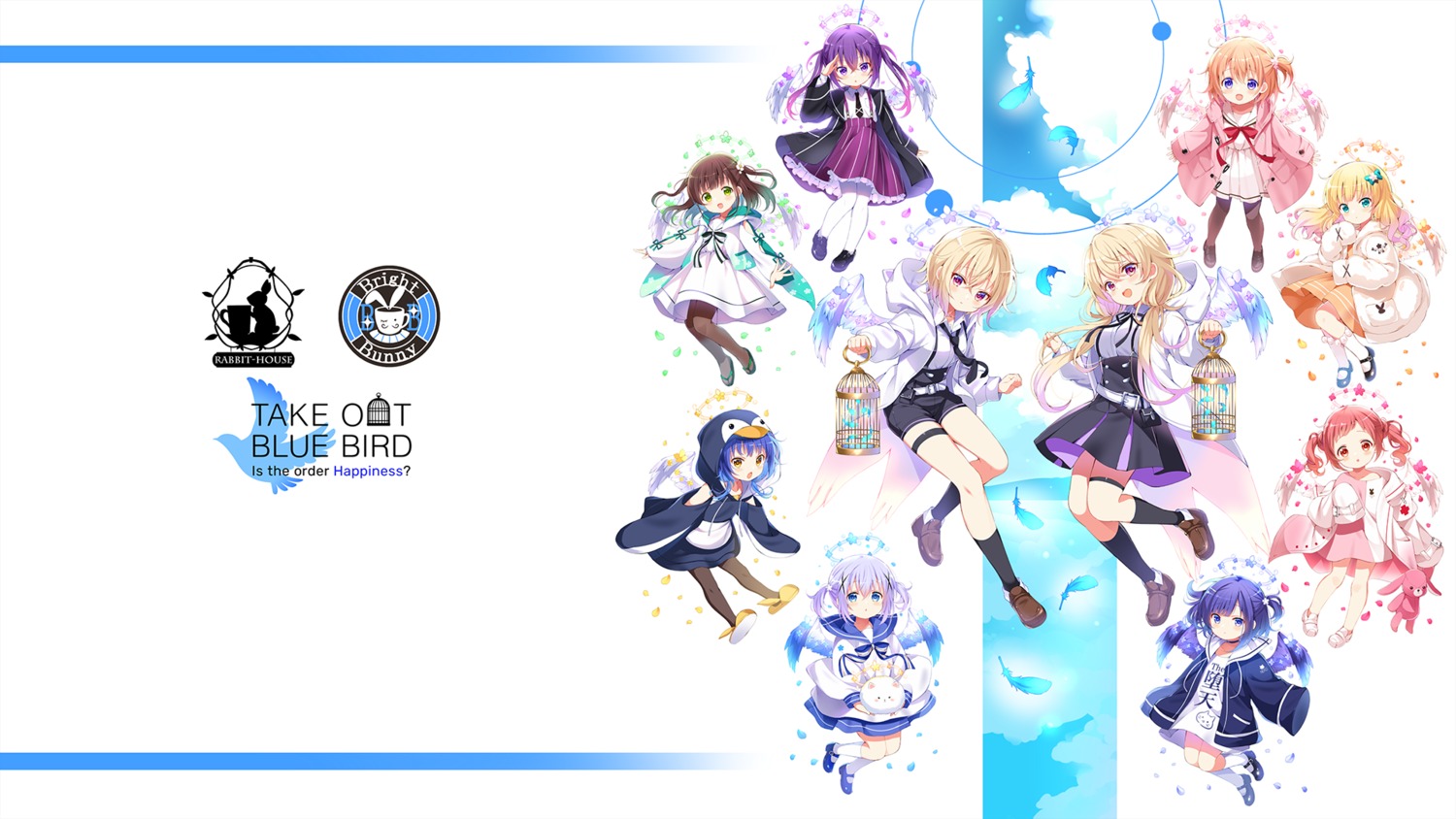 chibi, dress, fuiba_fuyu, garter, gochuumon_wa_usagi_desu_ka?, hoto_cocoa, jouga_maya, kafuu_chino
