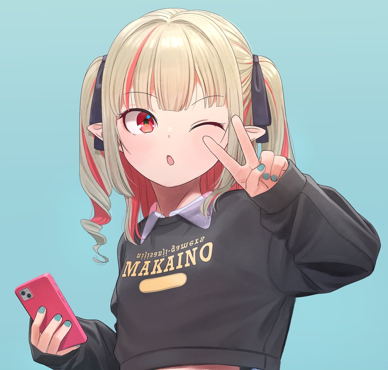 makaino_ririmu, nijisanji, nijisanji_gamers, pointy_ears, sabamen