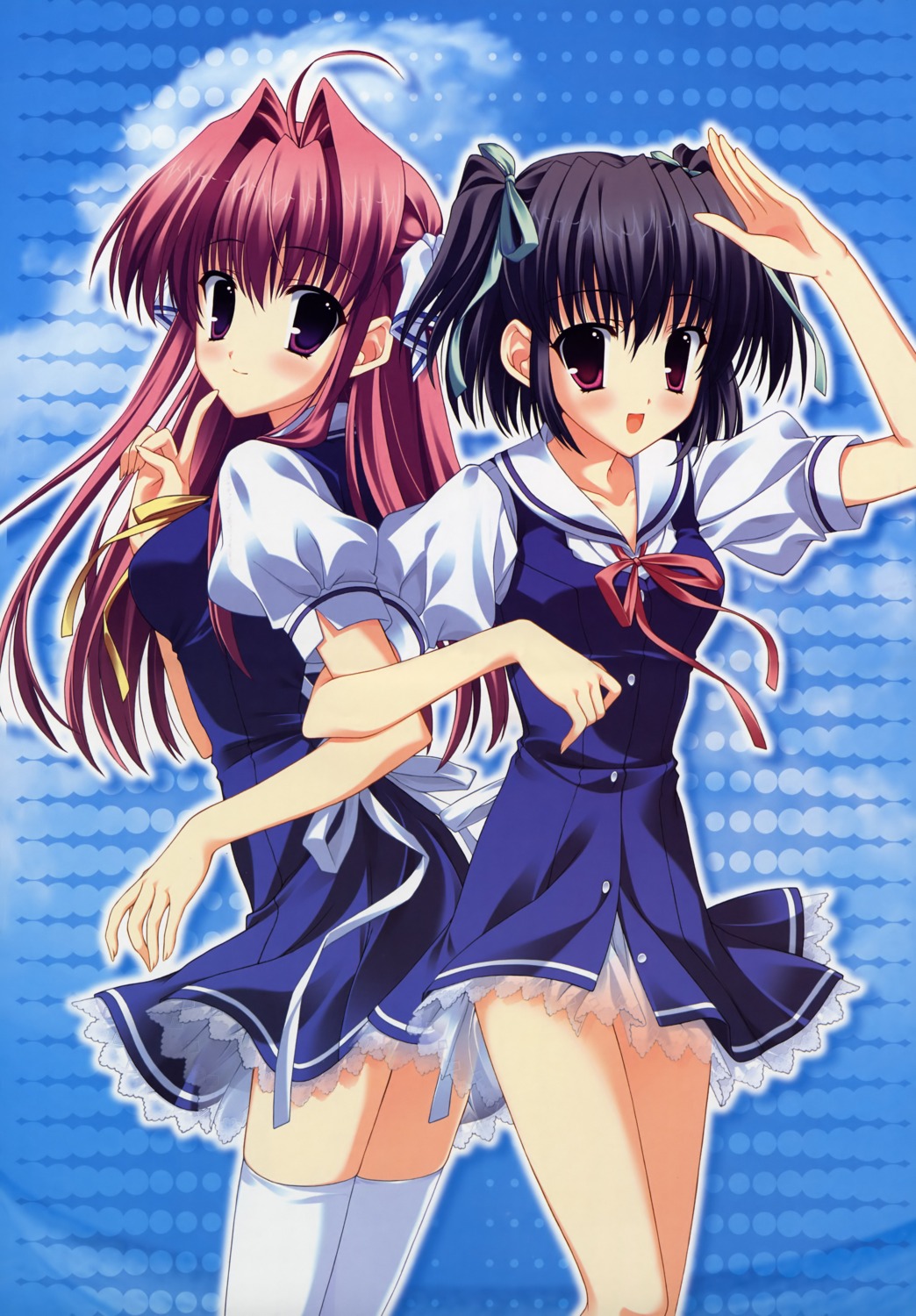 clear, mitha, moonstone, seifuku, tsukimura_miki, yukino_natsuki