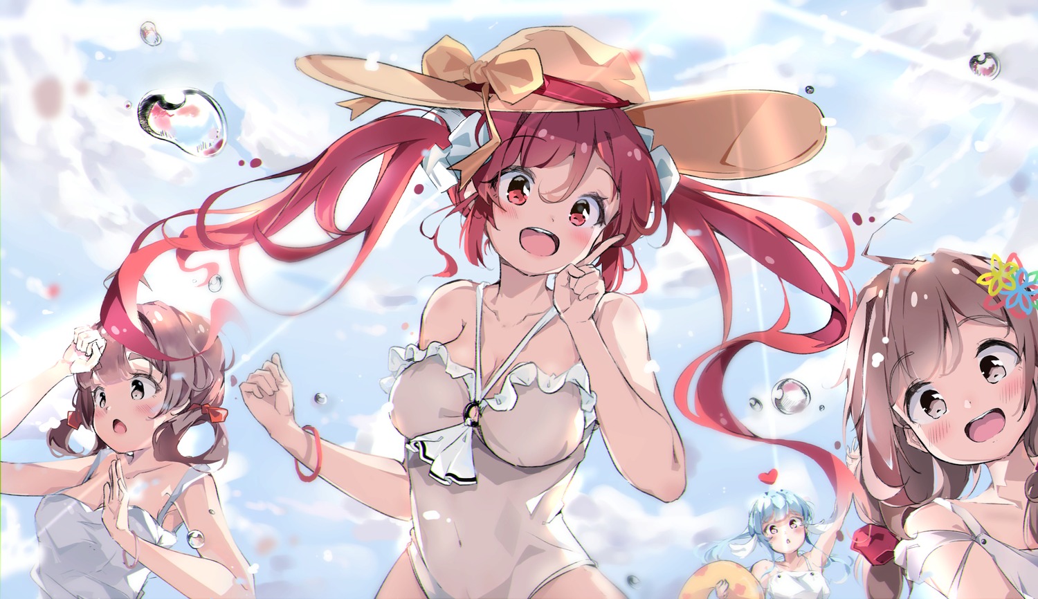 cleavage, potato_(user_vmjc8744), swimsuits