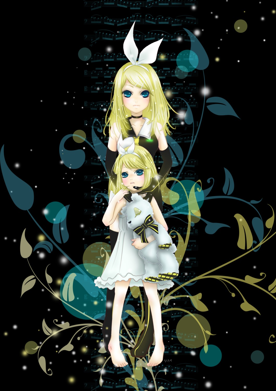 515m, kagamine_rin, meltdown_(vocaloid), vocaloid