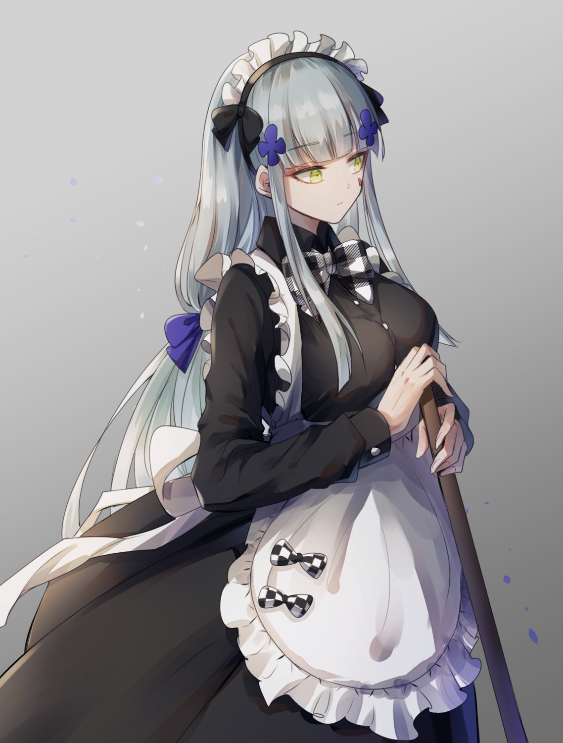 girls_frontline, hk416_(girls_frontline), kogarashi_kon, maid