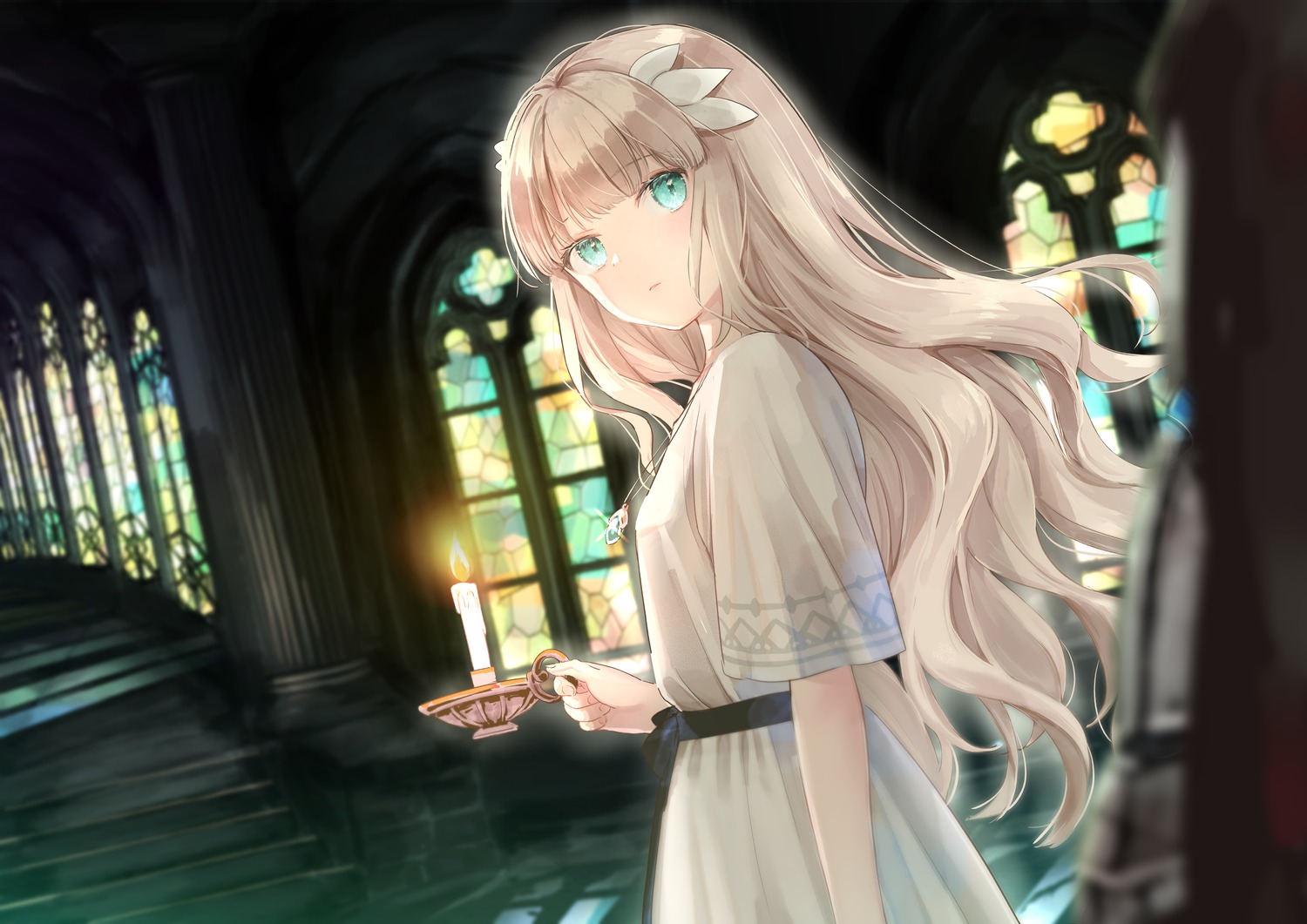 akasaka_asa, dress, ender_lilies_quietus_of_the_knights, lily_(ender_lilies)