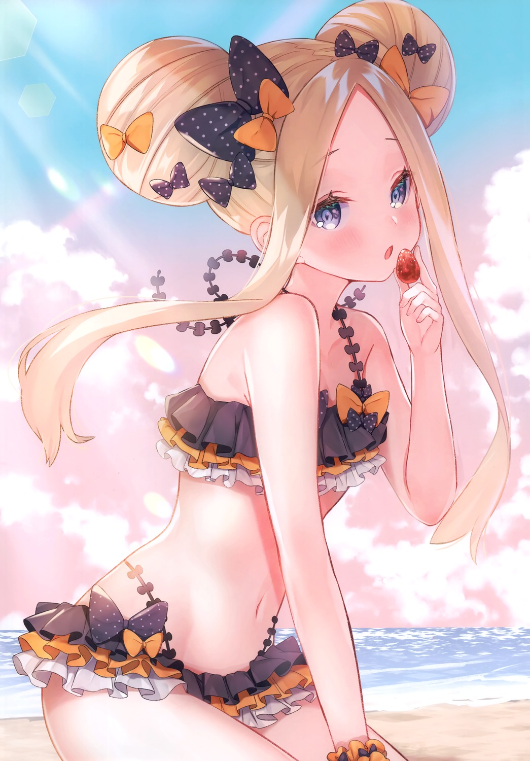 abigail_williams_(fate), bikini, fate/grand_order, suzuho_hotaru, swimsuits