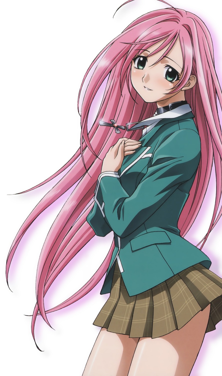 akashiya_moka, detexted, rosario_to_vampire, seifuku