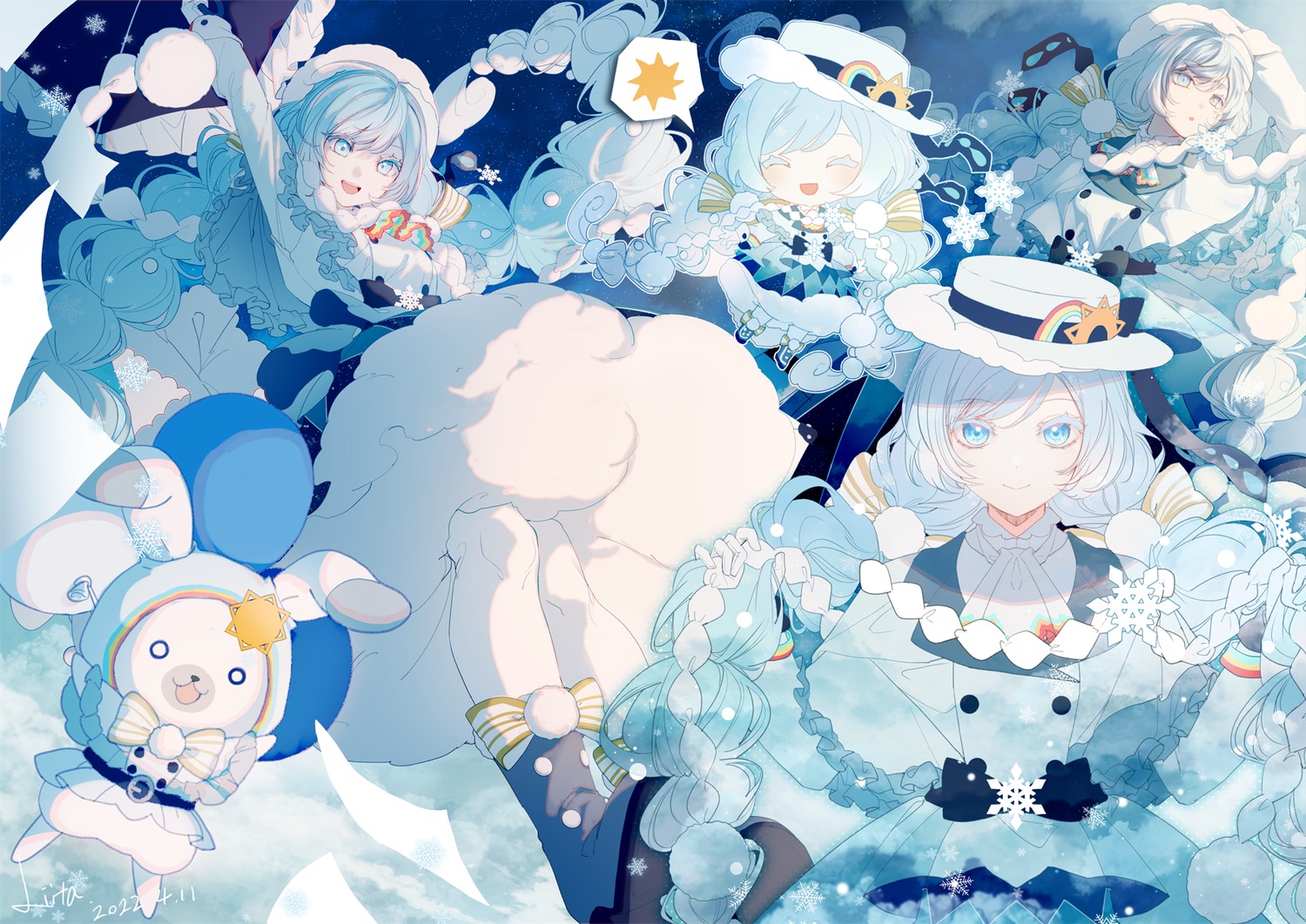 hatsune_miku, liita_(dusk_snow), vocaloid, yuki_miku