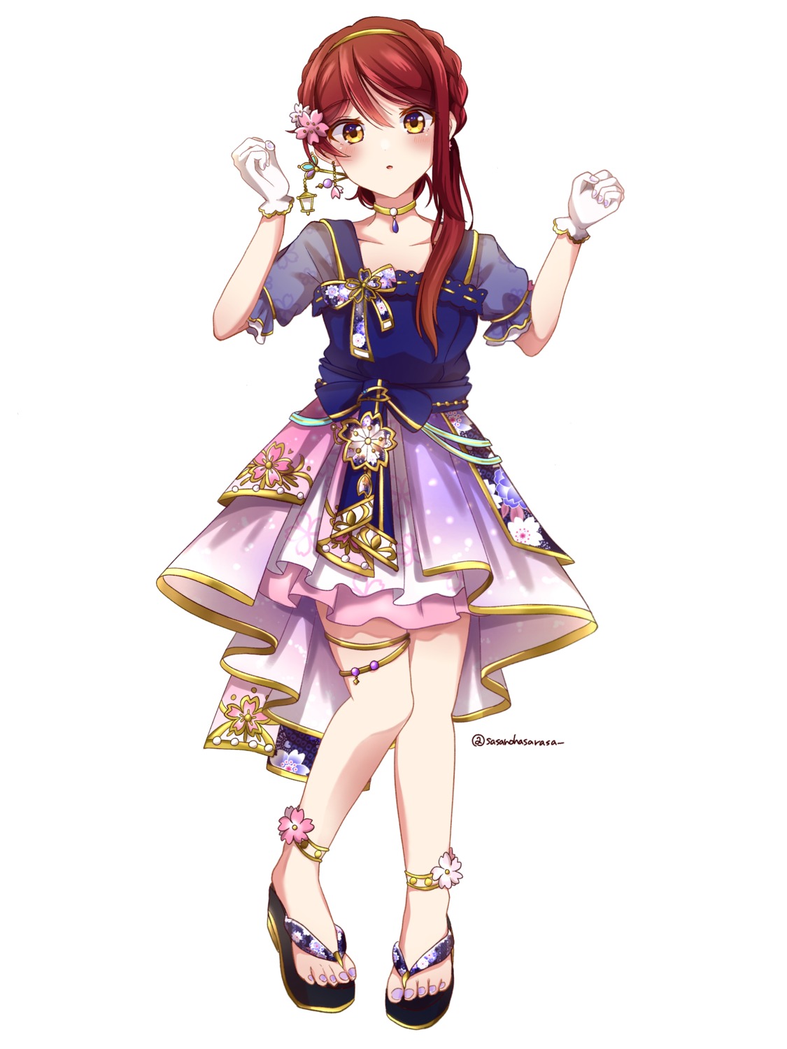 garter, love_live!_(series), love_live!_sunshine!!, sakurauchi_riko, sasanohasarasa