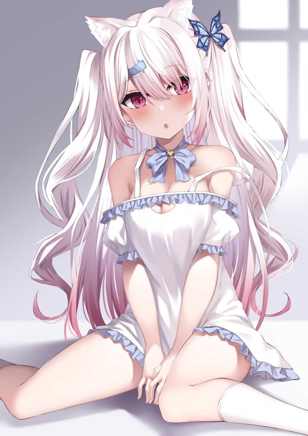animal_ears, nekomimi, nijisanji, nijisanji_gamers, shiina_yuika, shikapiro