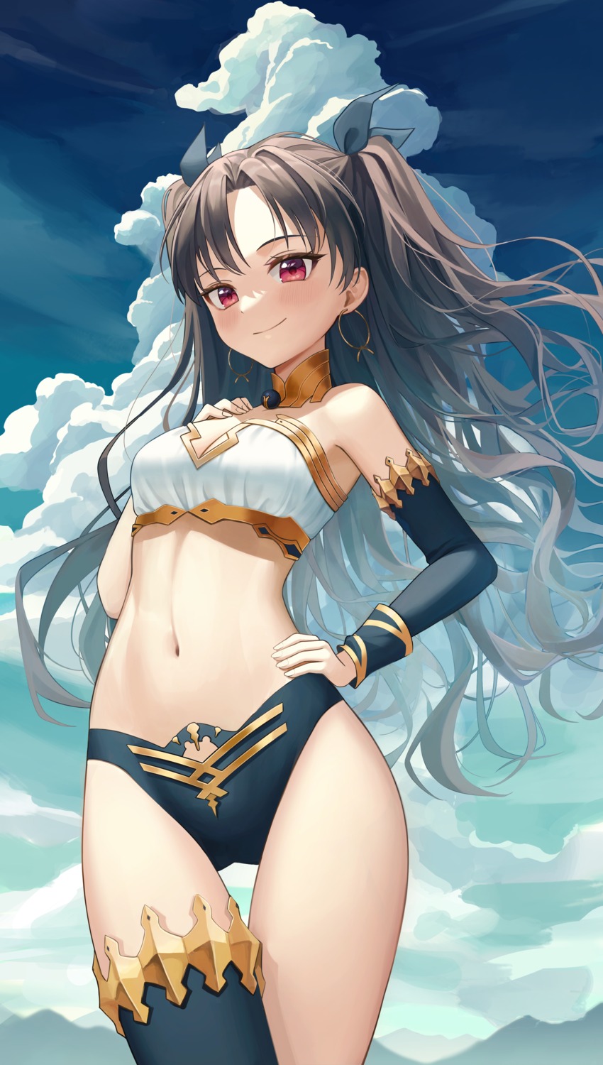 bikini_armor, fate/grand_order, ishtar_(fate), pul_(gks569), thighhighs