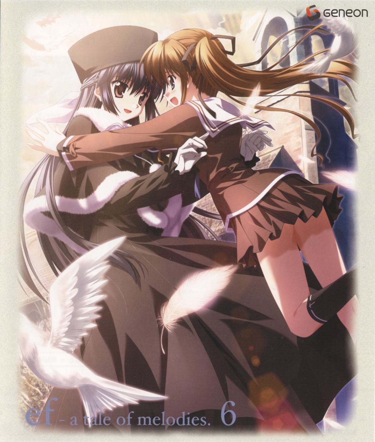 amamiya_yuuko, ef_~a_fairytale_of_the_two~, ef_~a_tale_of_melodies~, hayama_mizuki, nanao_naru, screening, seifuku